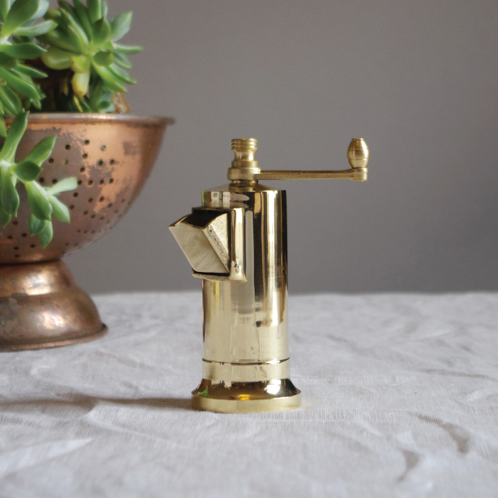 Brass Pepper Mills
